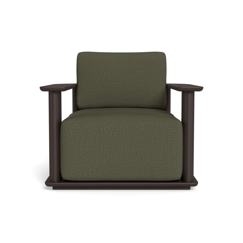 Newport Aluminum Barrel Lounge Chair