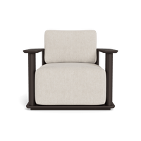 Newport Aluminum Barrel Lounge Chair