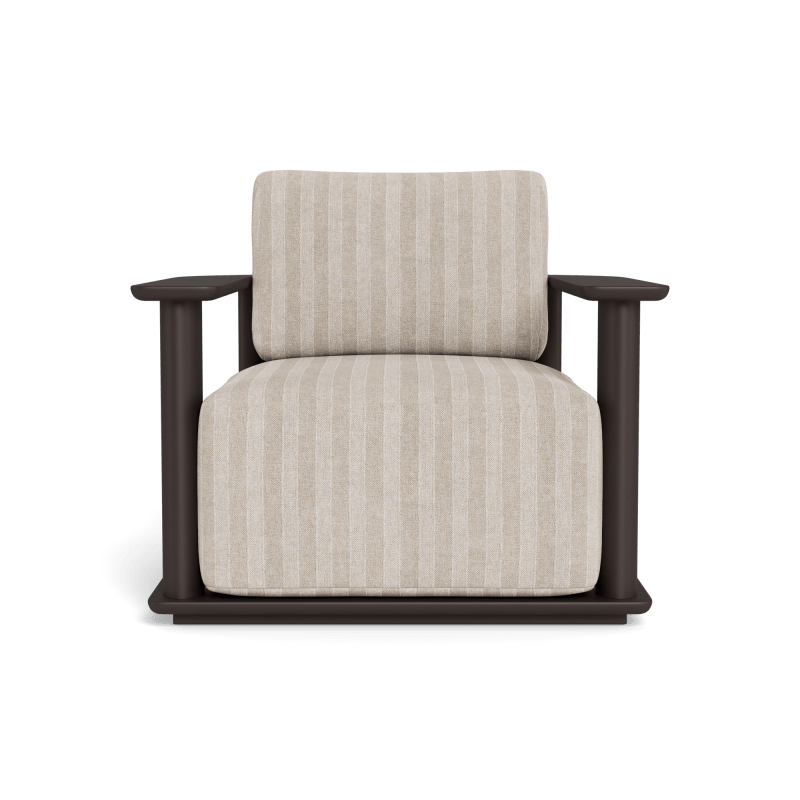 Newport Aluminum Barrel Lounge Chair