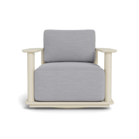 Newport Aluminum Barrel Swivel Lounge Chair