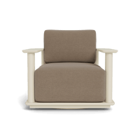 Newport Aluminum Barrel Swivel Lounge Chair