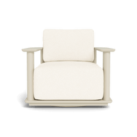 Newport Aluminum Barrel Swivel Lounge Chair