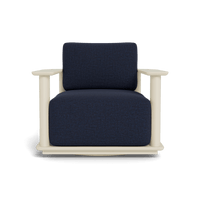 Newport Aluminum Barrel Swivel Lounge Chair