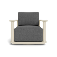 Newport Aluminum Barrel Swivel Lounge Chair