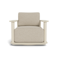 Newport Aluminum Barrel Swivel Lounge Chair