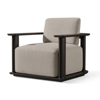 Newport Aluminum Barrel Swivel Lounge Chair