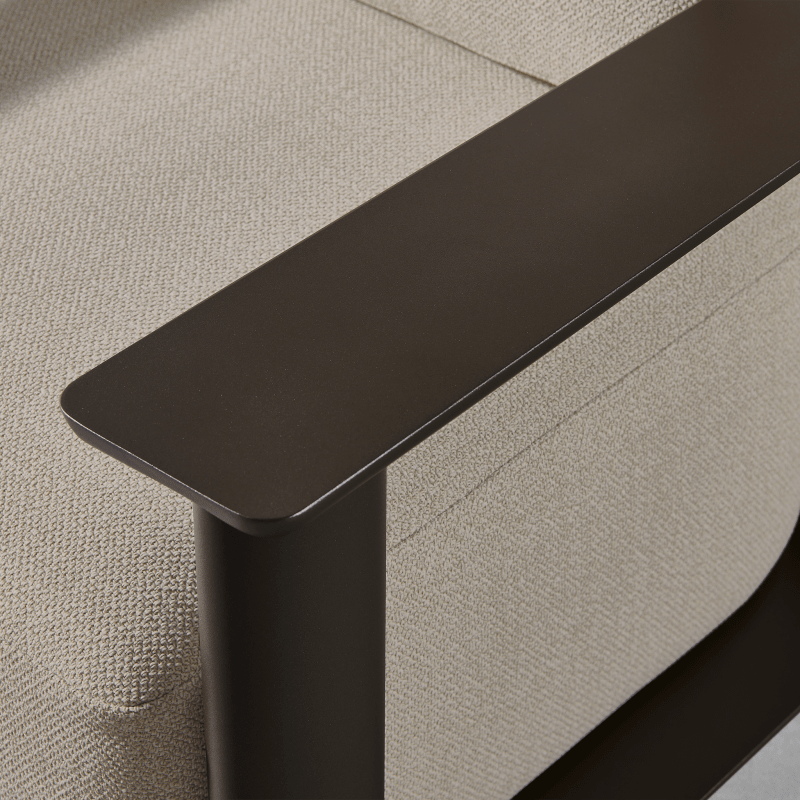 Newport Aluminum Barrel Swivel Lounge Chair