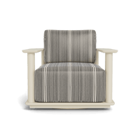 Newport Aluminum Barrel Swivel Lounge Chair