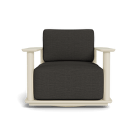 Newport Aluminum Barrel Swivel Lounge Chair