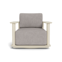 Newport Aluminum Barrel Swivel Lounge Chair