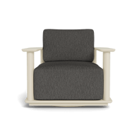 Newport Aluminum Barrel Swivel Lounge Chair