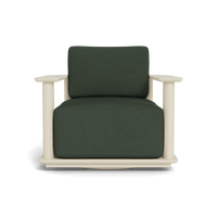 Newport Aluminum Barrel Swivel Lounge Chair