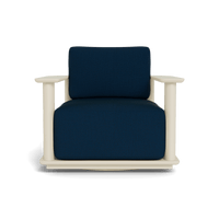 Newport Aluminum Barrel Swivel Lounge Chair