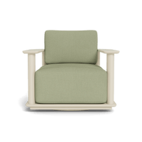 Newport Aluminum Barrel Swivel Lounge Chair