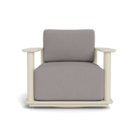 Newport Aluminum Barrel Swivel Lounge Chair
