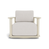 Newport Aluminum Barrel Swivel Lounge Chair