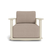 Newport Aluminum Barrel Swivel Lounge Chair
