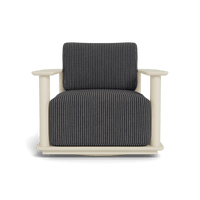 Newport Aluminum Barrel Swivel Lounge Chair