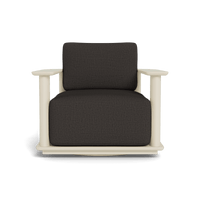Newport Aluminum Barrel Swivel Lounge Chair