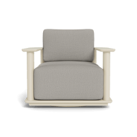 Newport Aluminum Barrel Swivel Lounge Chair