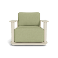 Newport Aluminum Barrel Swivel Lounge Chair