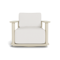 Newport Aluminum Barrel Swivel Lounge Chair
