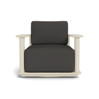Newport Aluminum Barrel Swivel Lounge Chair