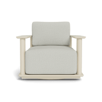 Newport Aluminum Barrel Swivel Lounge Chair