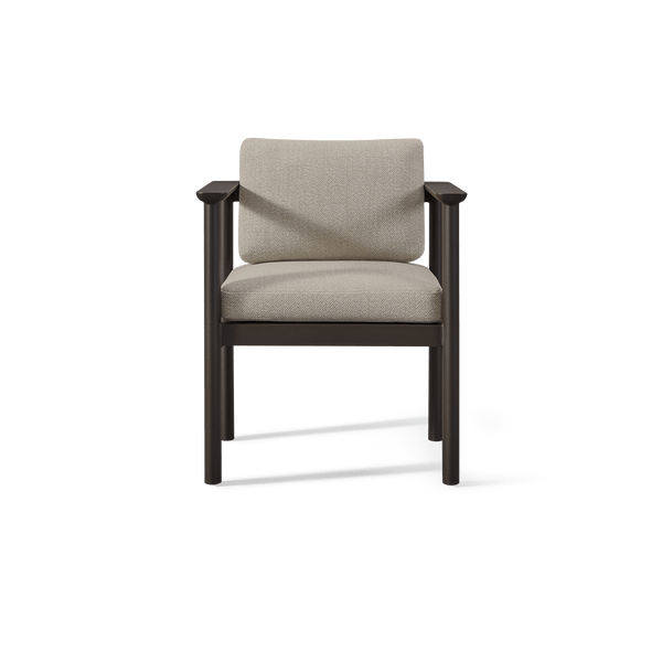 Newport Aluminum Dining Chair | Aluminum Bronze, Siesta Taupe,