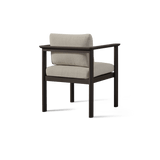 Newport Aluminum Dining Chair | Aluminum Bronze, Siesta Taupe,