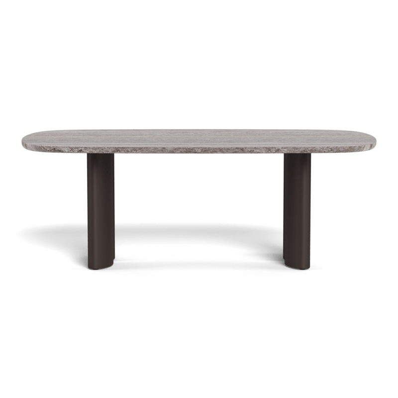 Newport Aluminum Dining Table 84"