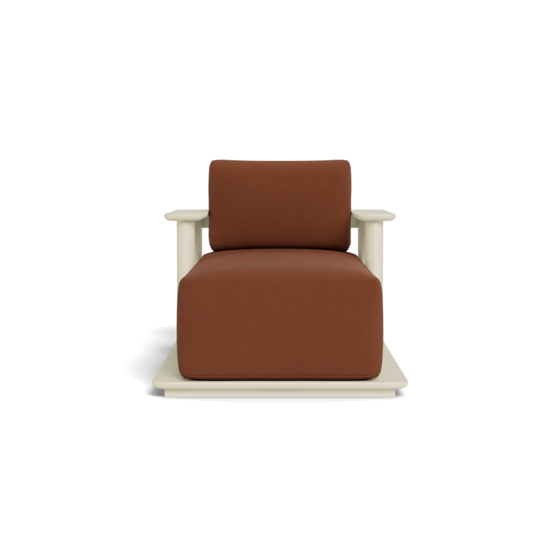 Newport Aluminum Fixed Chaise