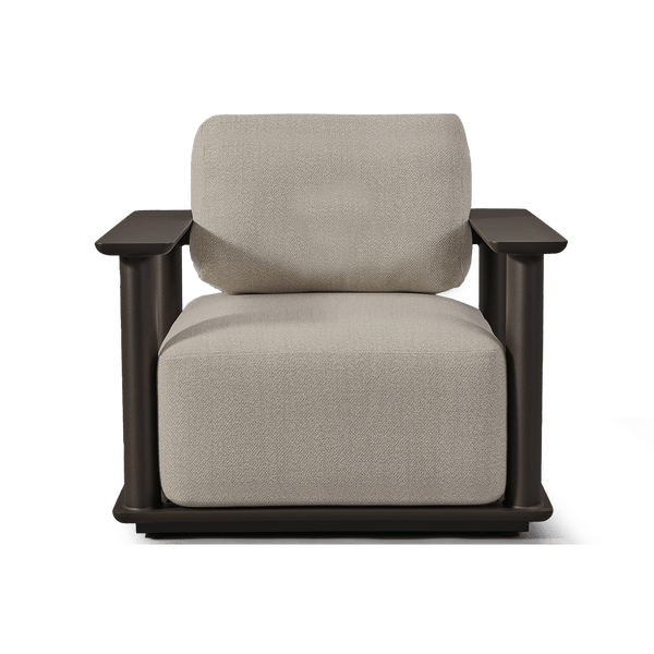 Newport Aluminum Lounge Chair | Aluminum Bronze, Siesta Taupe,