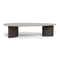 Newport Aluminum Oblong Coffee Table 64"