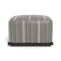 Newport Aluminum Ottoman