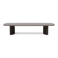 Newport Aluminum Rectangle Coffee Table 76"