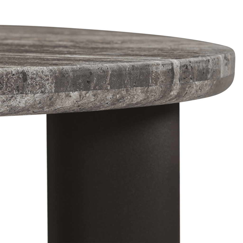 Newport Aluminum Side Table | Modern Outdoor Furniture – HARBOUR