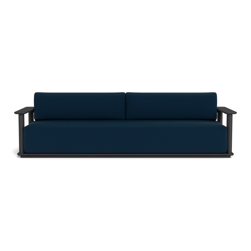 Newport Aluminum Sofa 108"