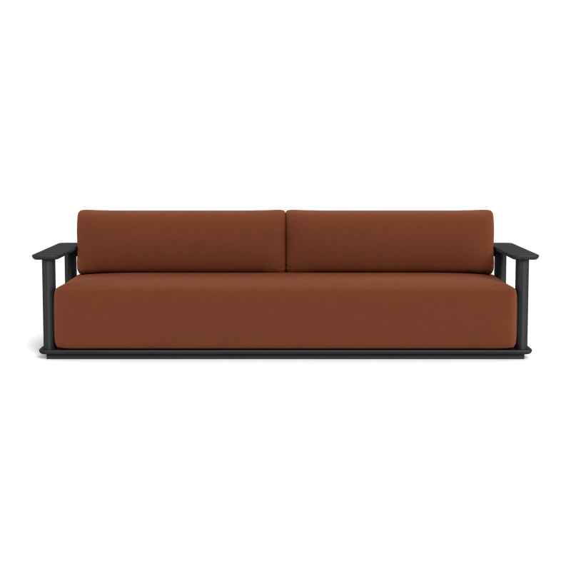 Newport Aluminum Sofa 108"