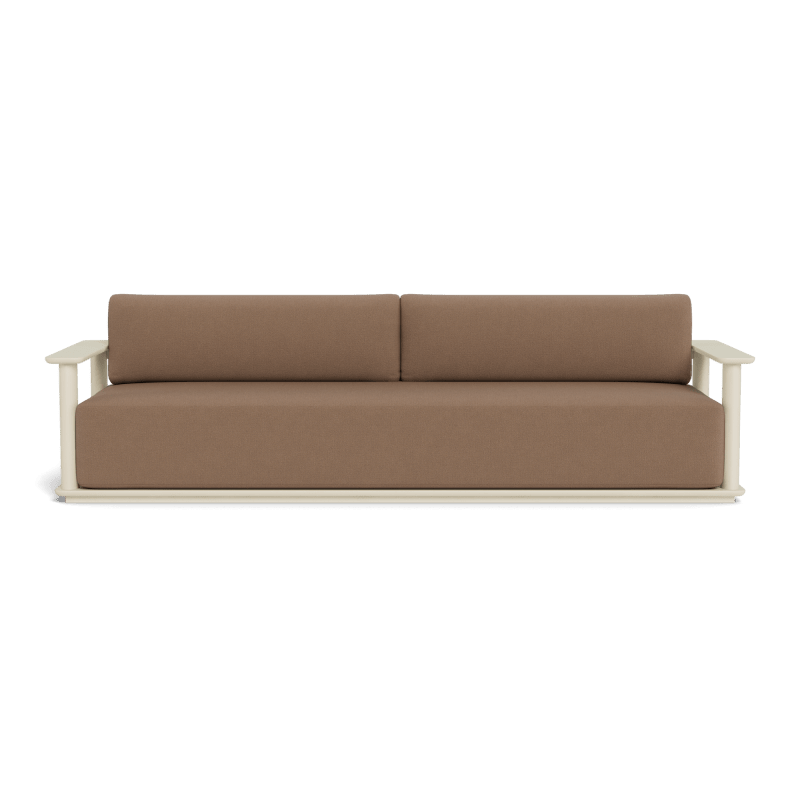 Newport Aluminum Sofa 108"