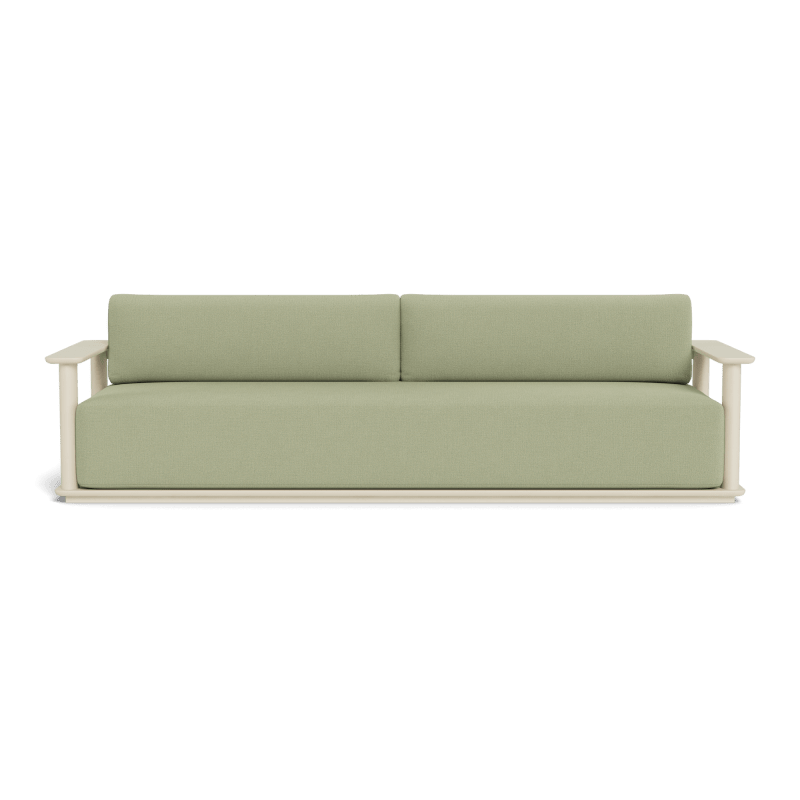 Newport Aluminum Sofa 108"