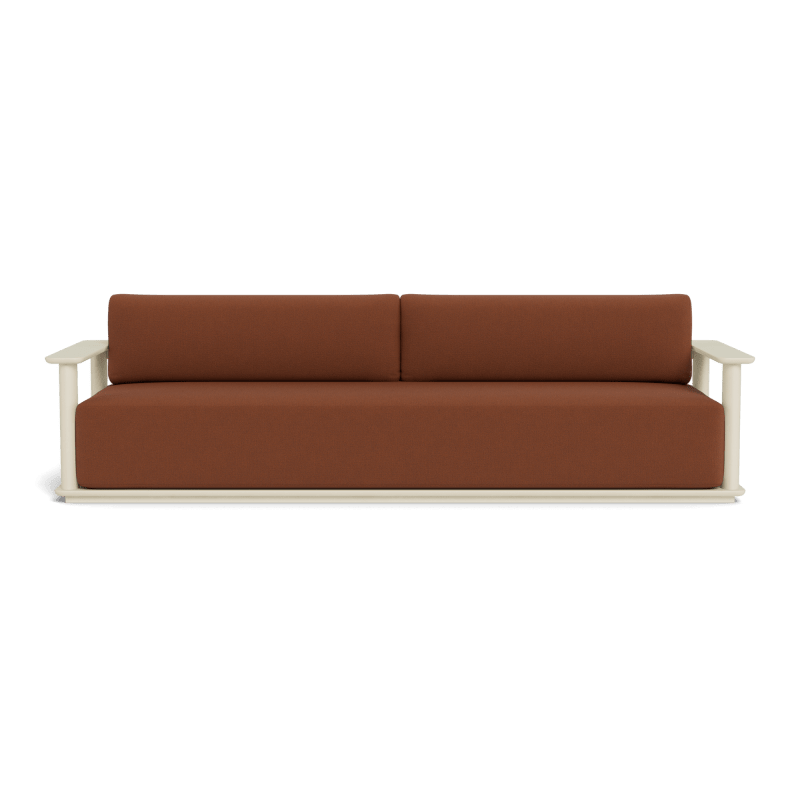 Newport Aluminum Sofa 108"