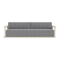 Newport Aluminum Sofa 108"