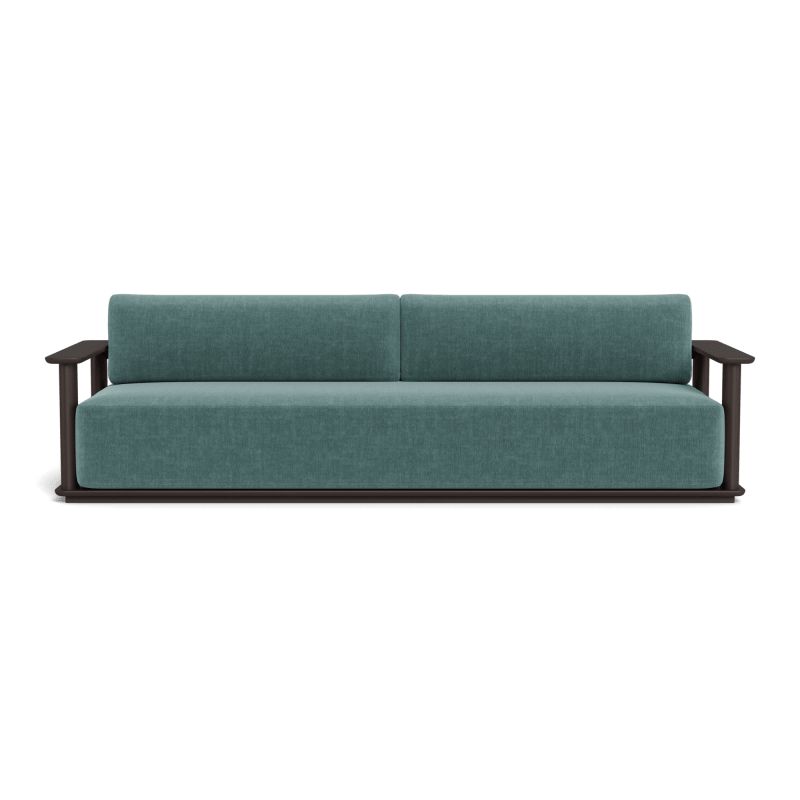 Newport Aluminum Sofa 108"