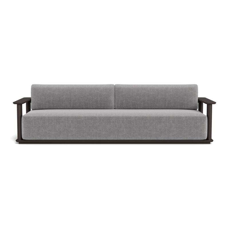 Newport Aluminum Sofa 108"