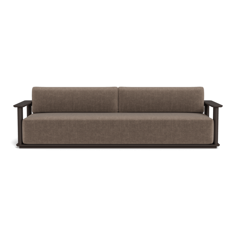 Newport Aluminum Sofa 108"