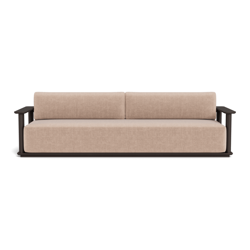 Newport Aluminum Sofa 108"