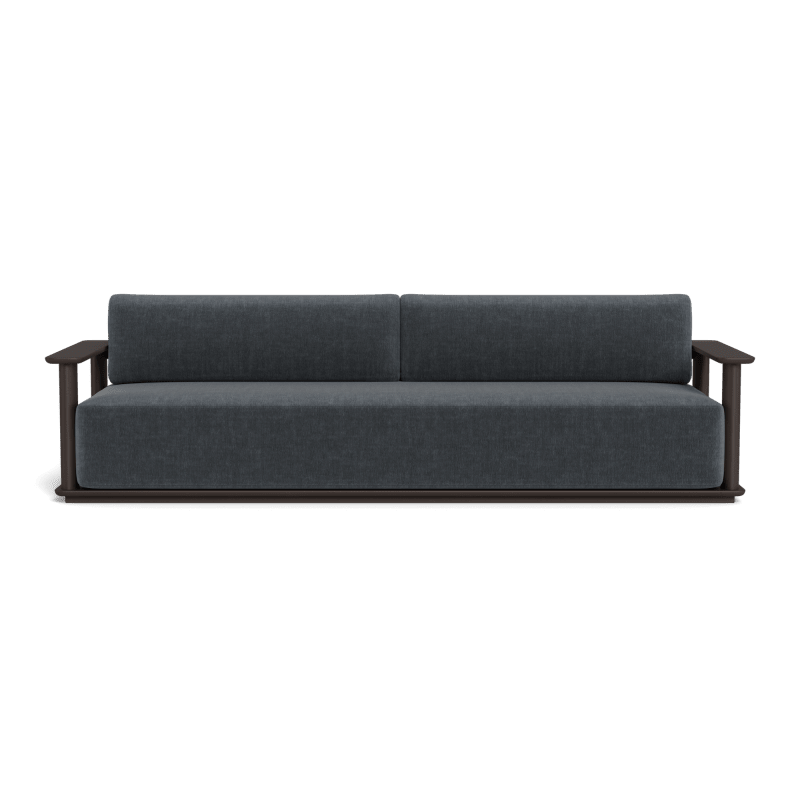 Newport Aluminum Sofa 108"