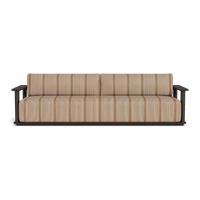 Newport Aluminum Sofa 108"
