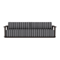 Newport Aluminum Sofa 108"